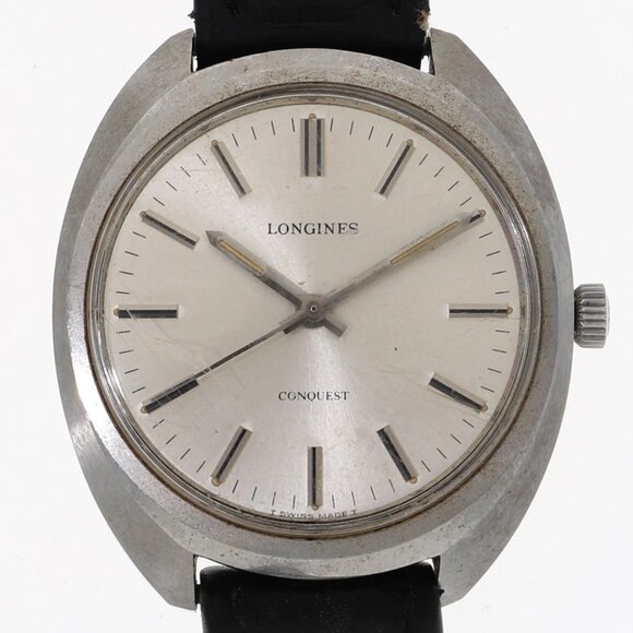 LONGINES Watches Stainless Steel/leather Hand Winding - Picture 1 of 8